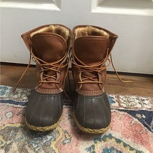 L.L. Bean boots Shearling-Lined